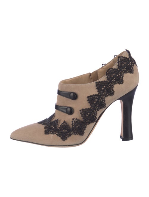 Manolo Blahnik Suede Pumps