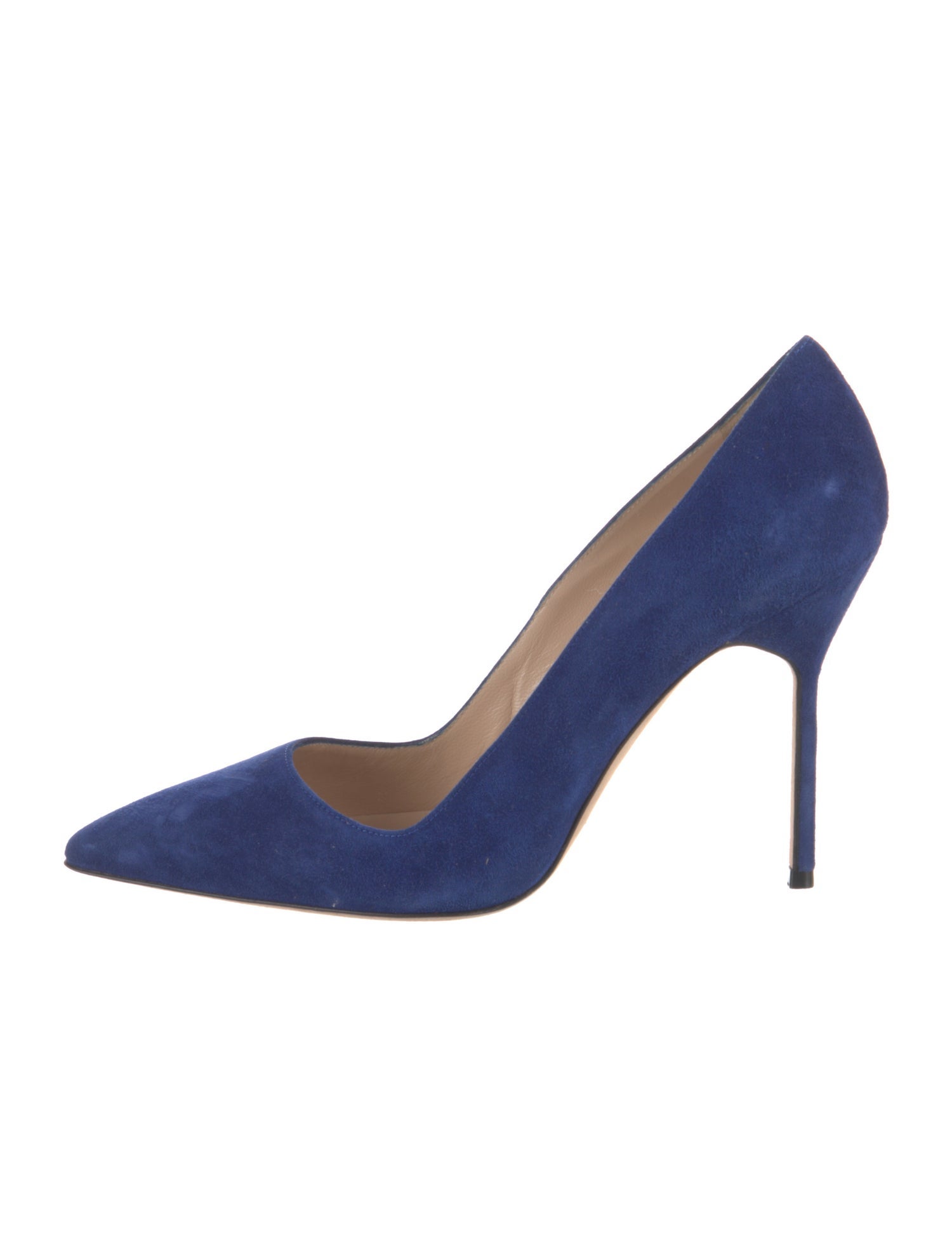 Manolo Blahnik Suede Pumps