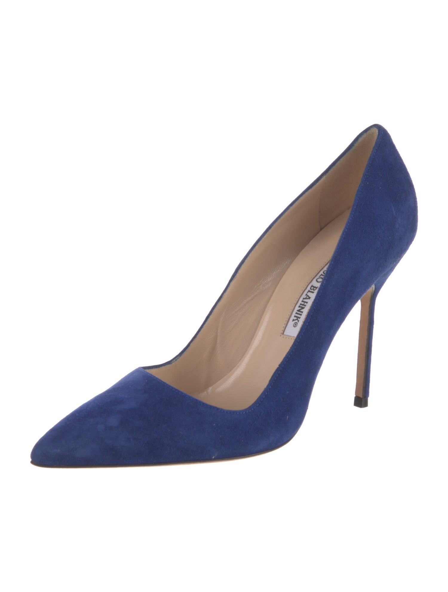 Manolo Blahnik Suede Pumps