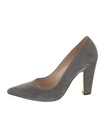 Manolo Blahnik Suede Pumps