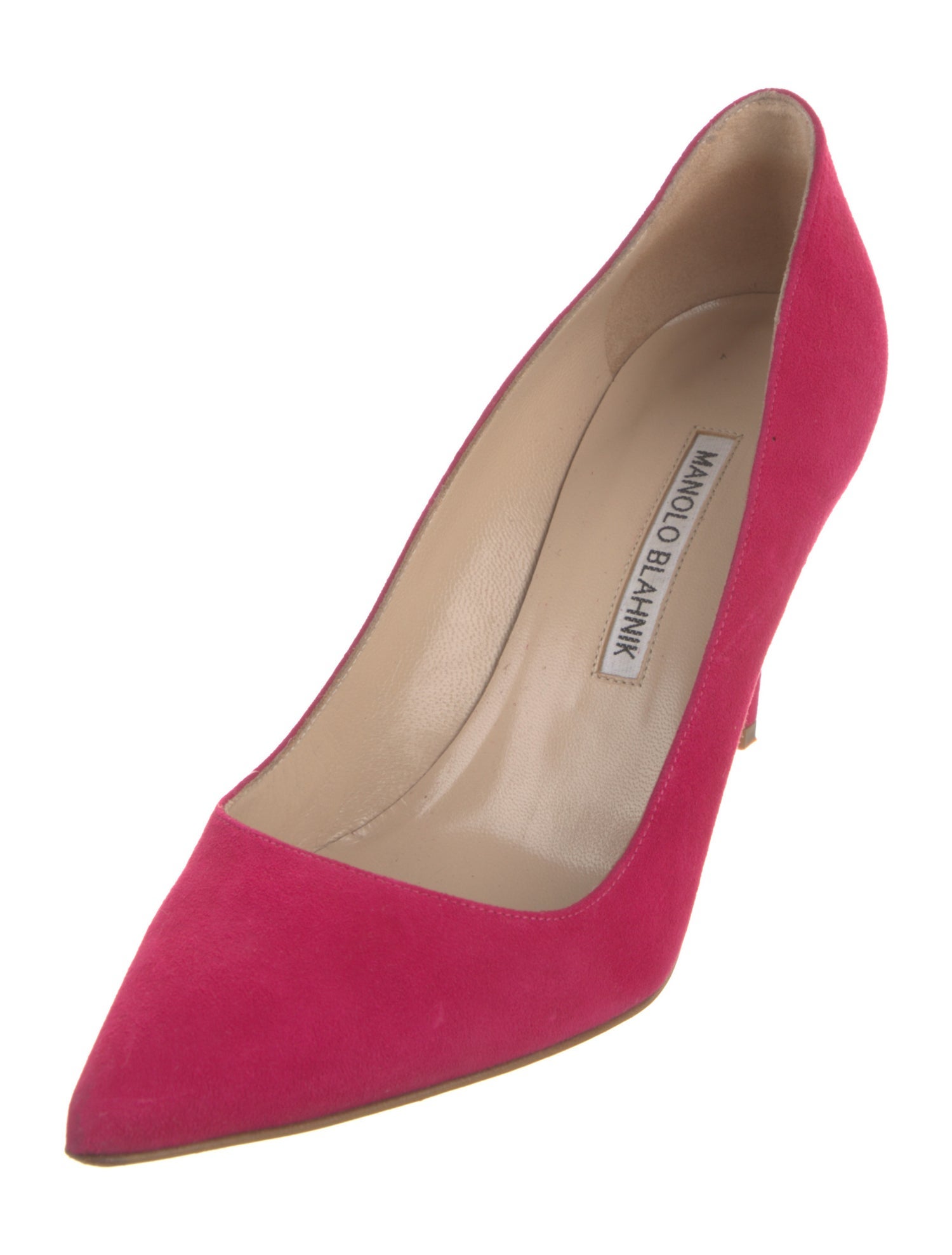 Manolo Blahnik Suede Pumps