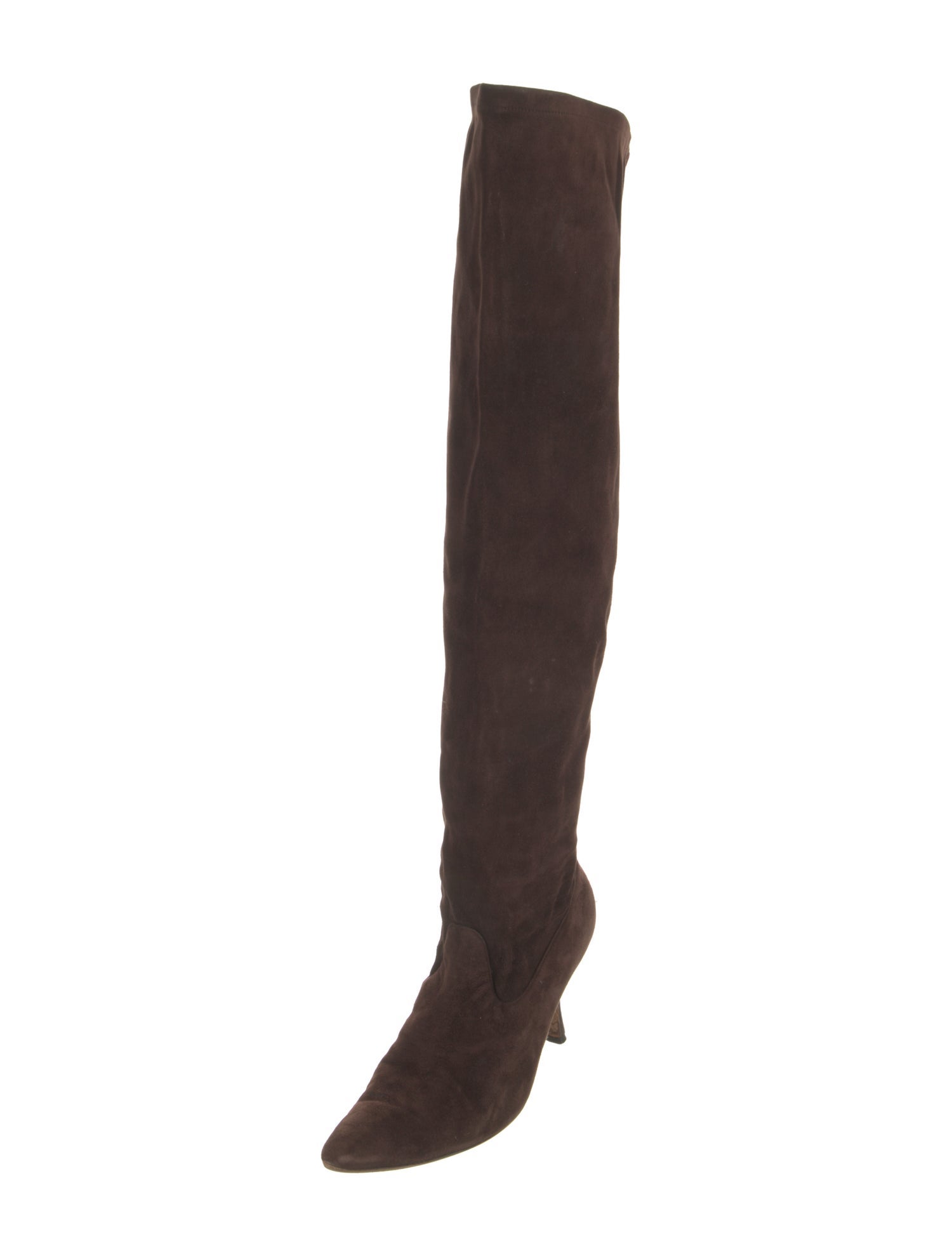 Manolo Blahnik Suede Boots