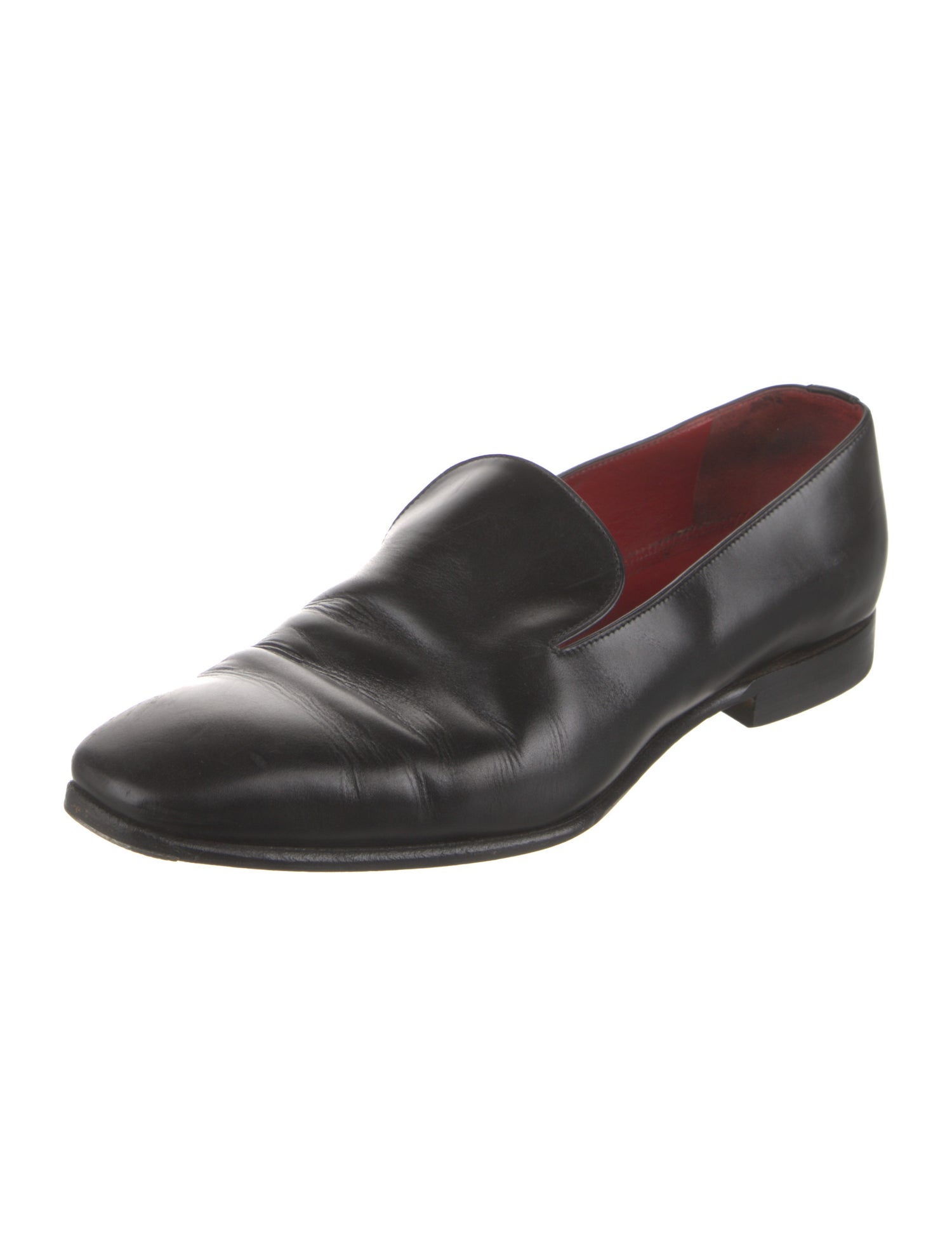 Manolo Blahnik Leather Loafers