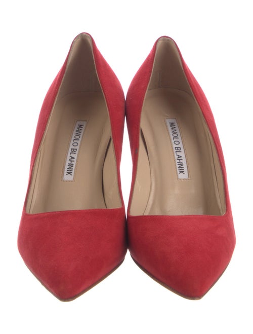 Manolo Blahnik Suede Pumps