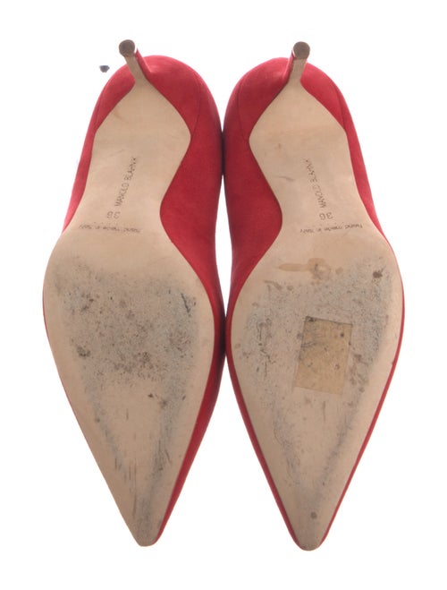 Manolo Blahnik Suede Pumps
