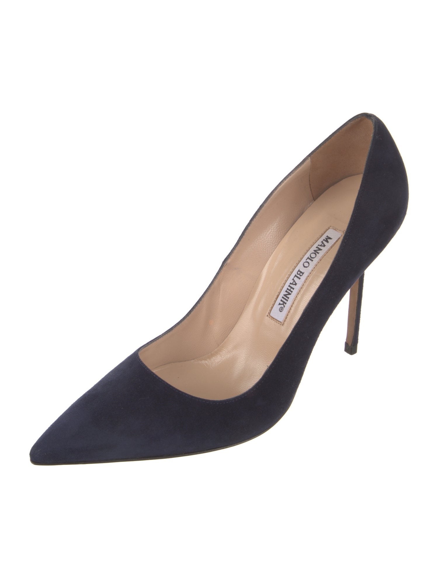Manolo Blahnik Suede Pumps