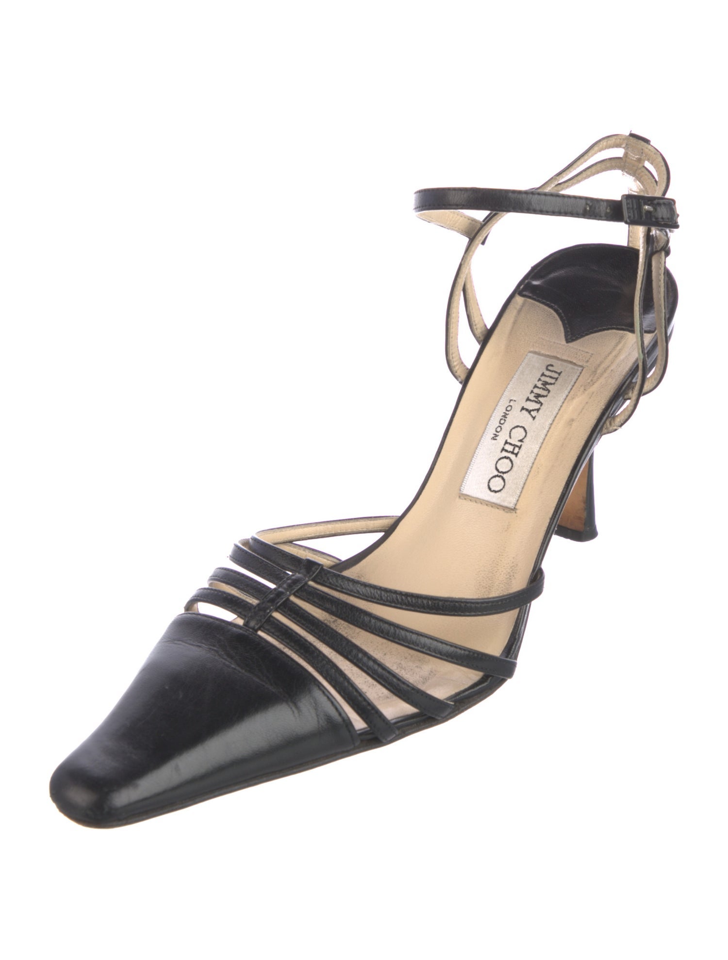 Jimmy Choo Leather Slingback Pumps