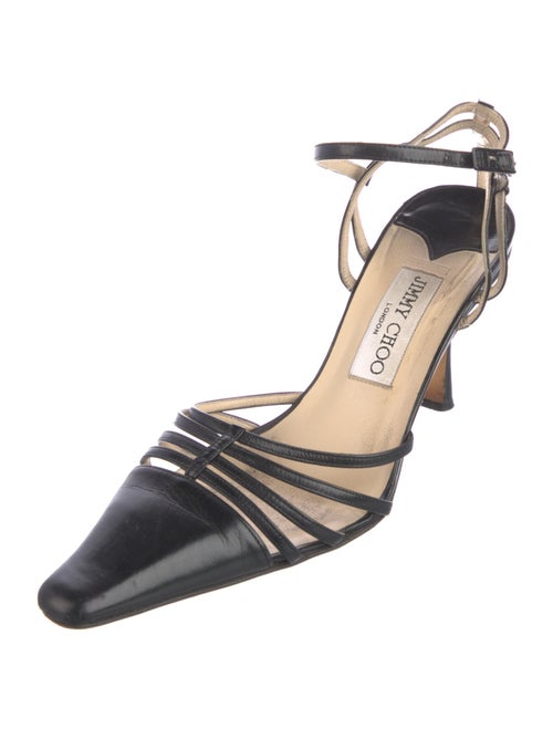 Jimmy Choo Leather Slingback Pumps