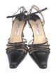 Jimmy Choo Leather Slingback Pumps