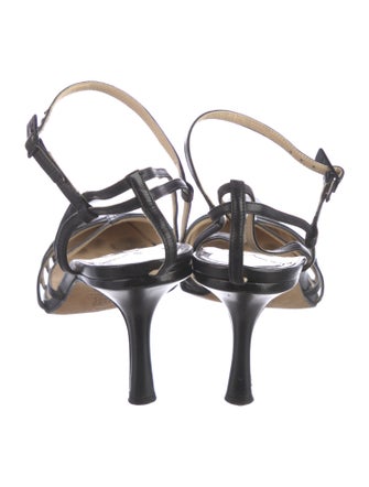 Jimmy Choo Leather Slingback Pumps