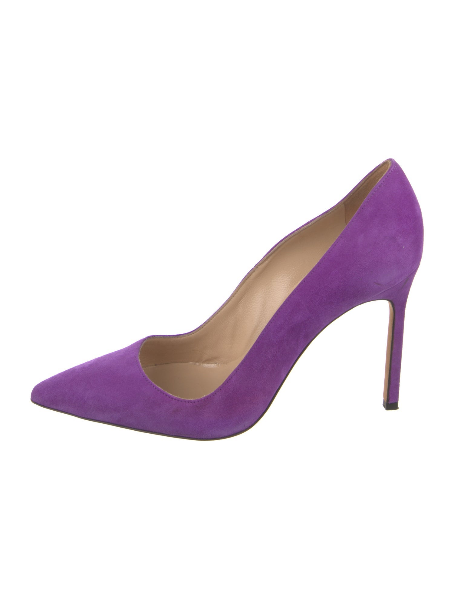 Manolo Blahnik Suede Pumps