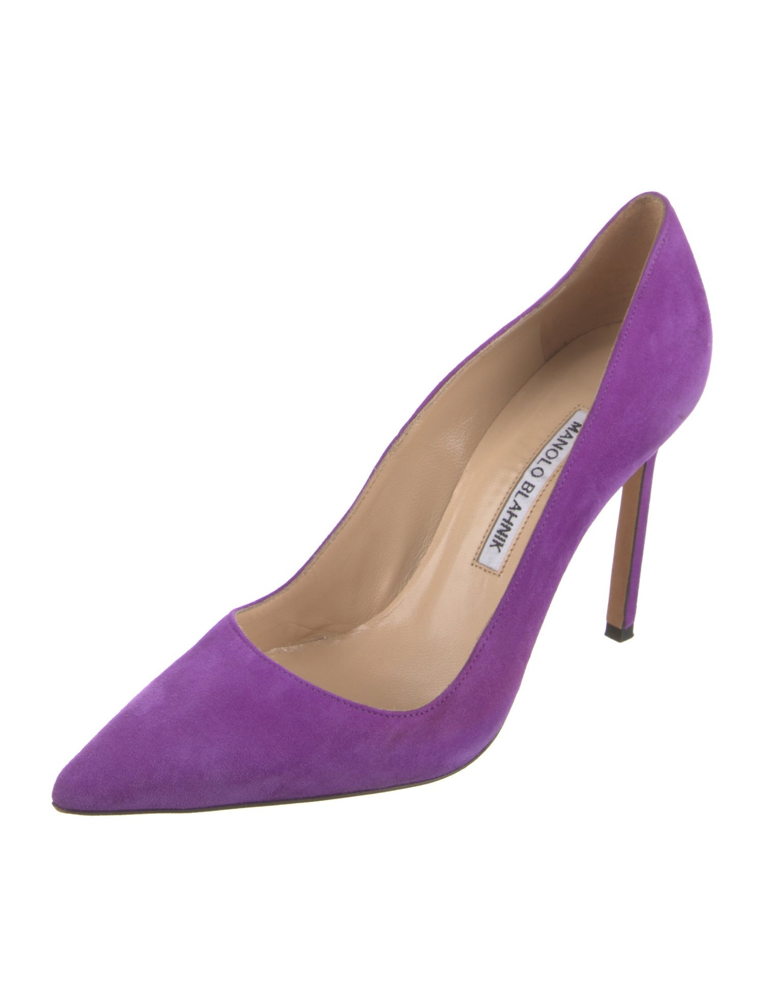 Manolo Blahnik Suede Pumps