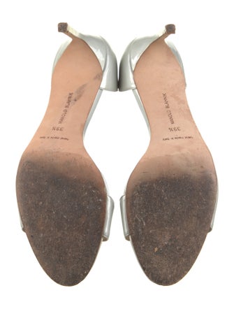 Manolo Blahnik Patent Leather Sandals