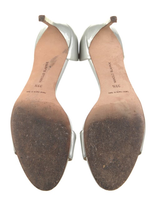 Manolo Blahnik Patent Leather Sandals