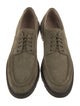 Manolo Blahnik Suede Derby Shoes