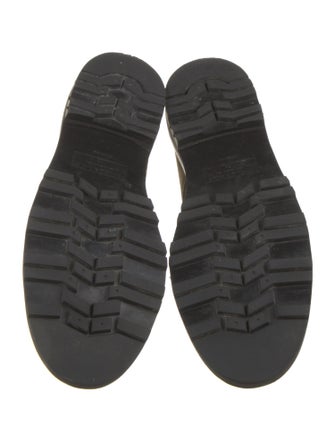 Manolo Blahnik Suede Derby Shoes