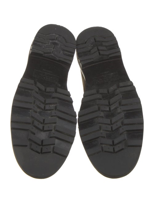 Manolo Blahnik Suede Derby Shoes