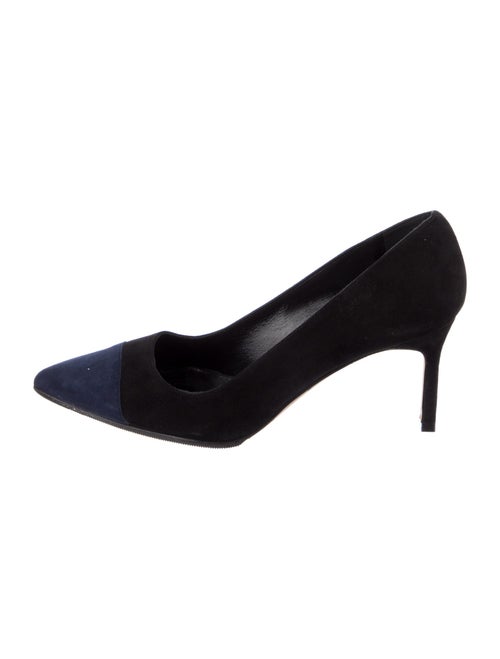 Manolo Blahnik Suede Pumps
