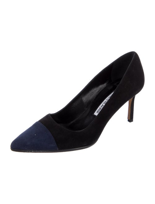 Manolo Blahnik Suede Pumps