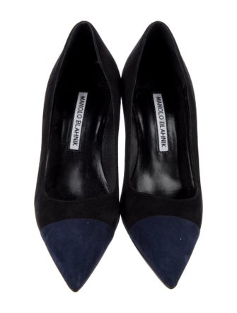 Manolo Blahnik Suede Pumps