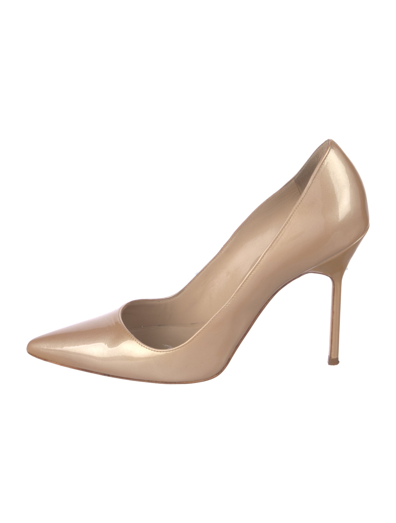 Manolo Blahnik Patent Leather Pumps