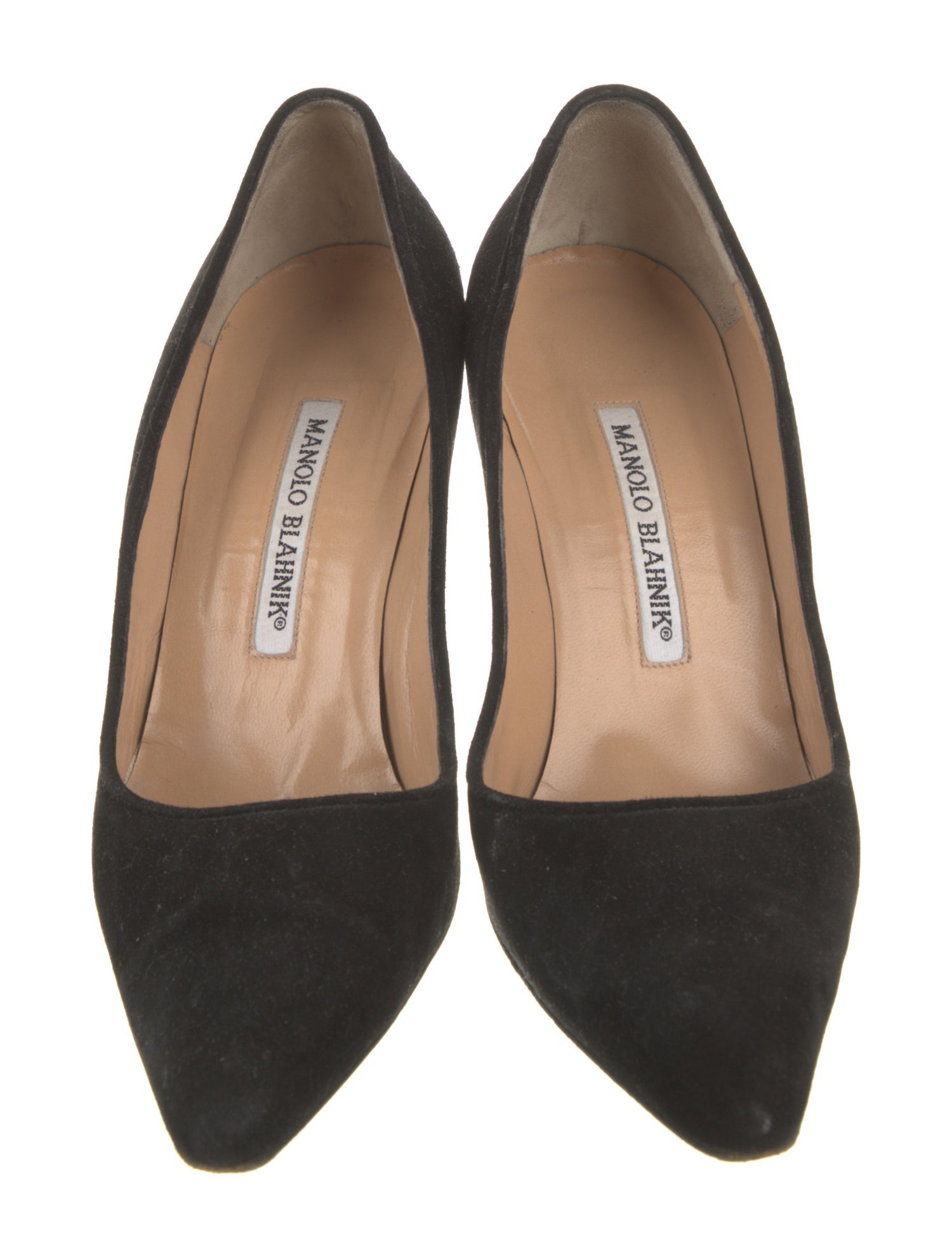 Manolo Blahnik Suede Pumps