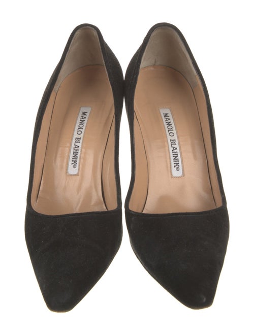 Manolo Blahnik Suede Pumps