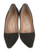 Manolo Blahnik Suede Pumps