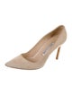 Manolo Blahnik Suede Pumps