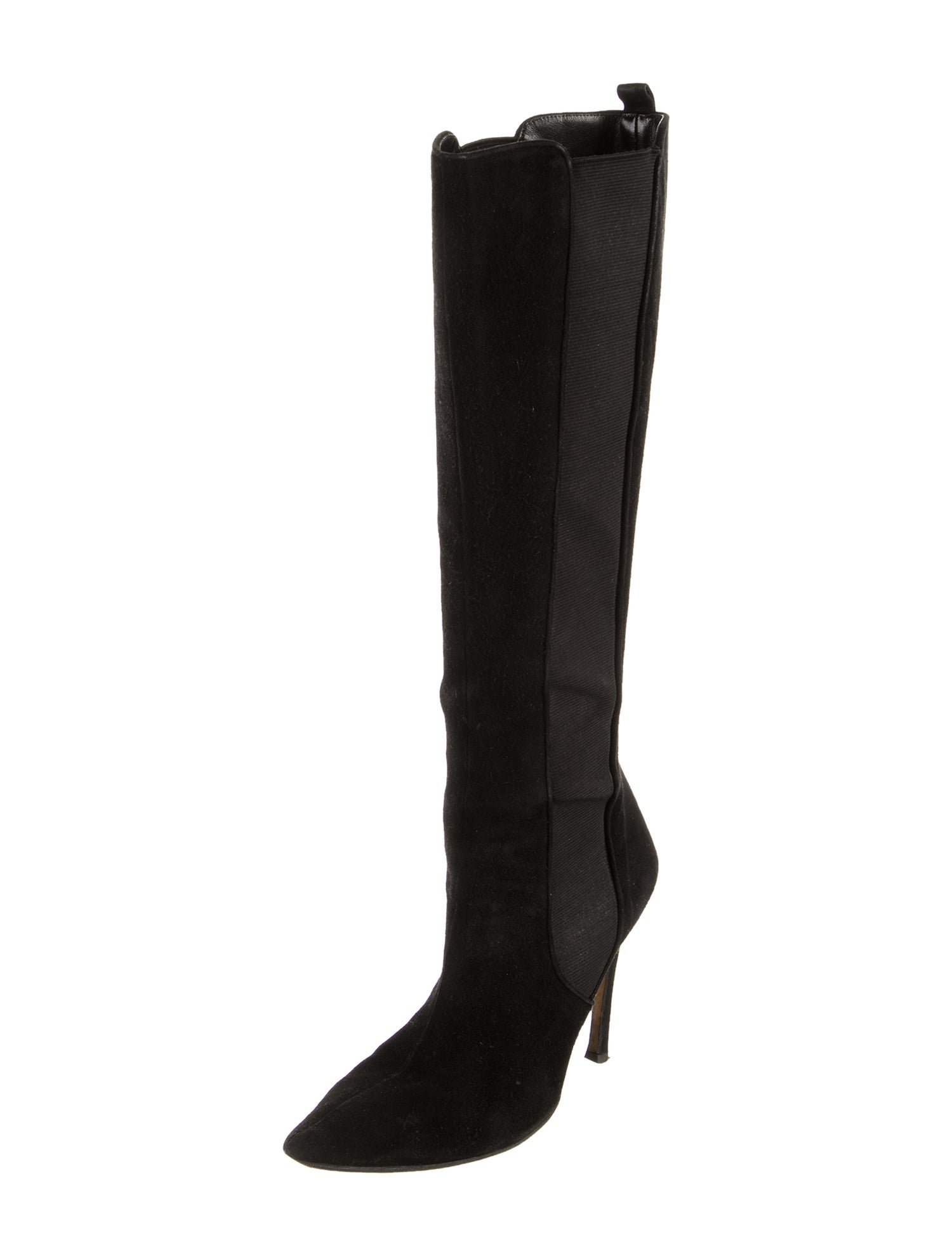 Manolo Blahnik Suede Boots