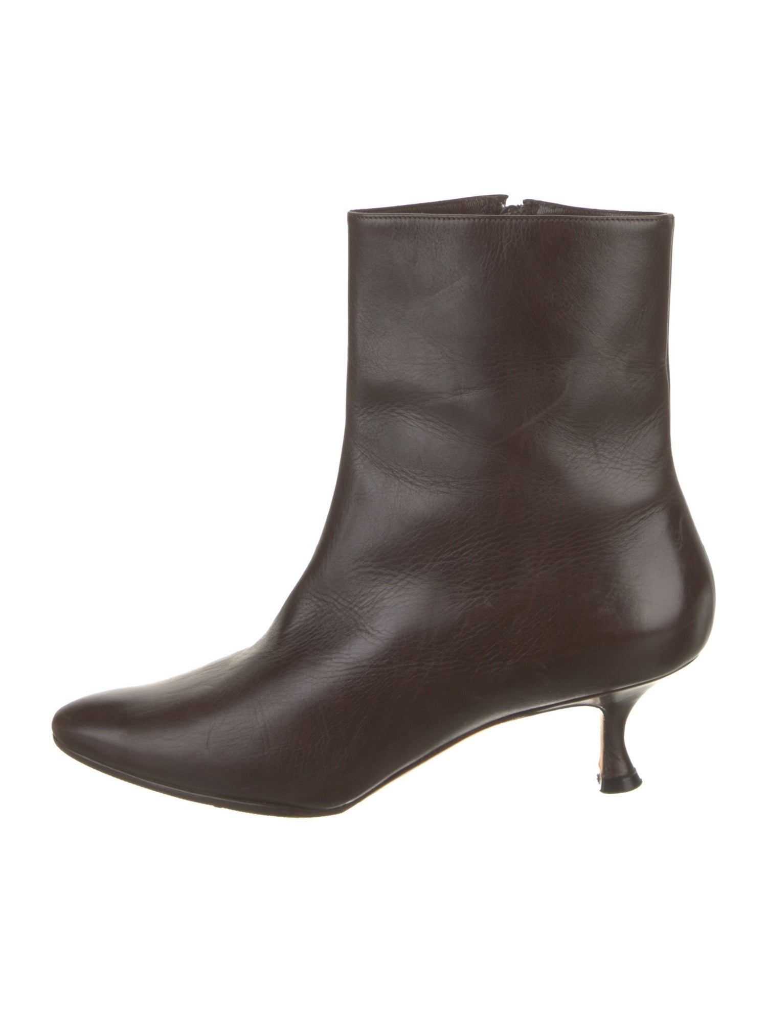 Manolo Blahnik Leather Boots