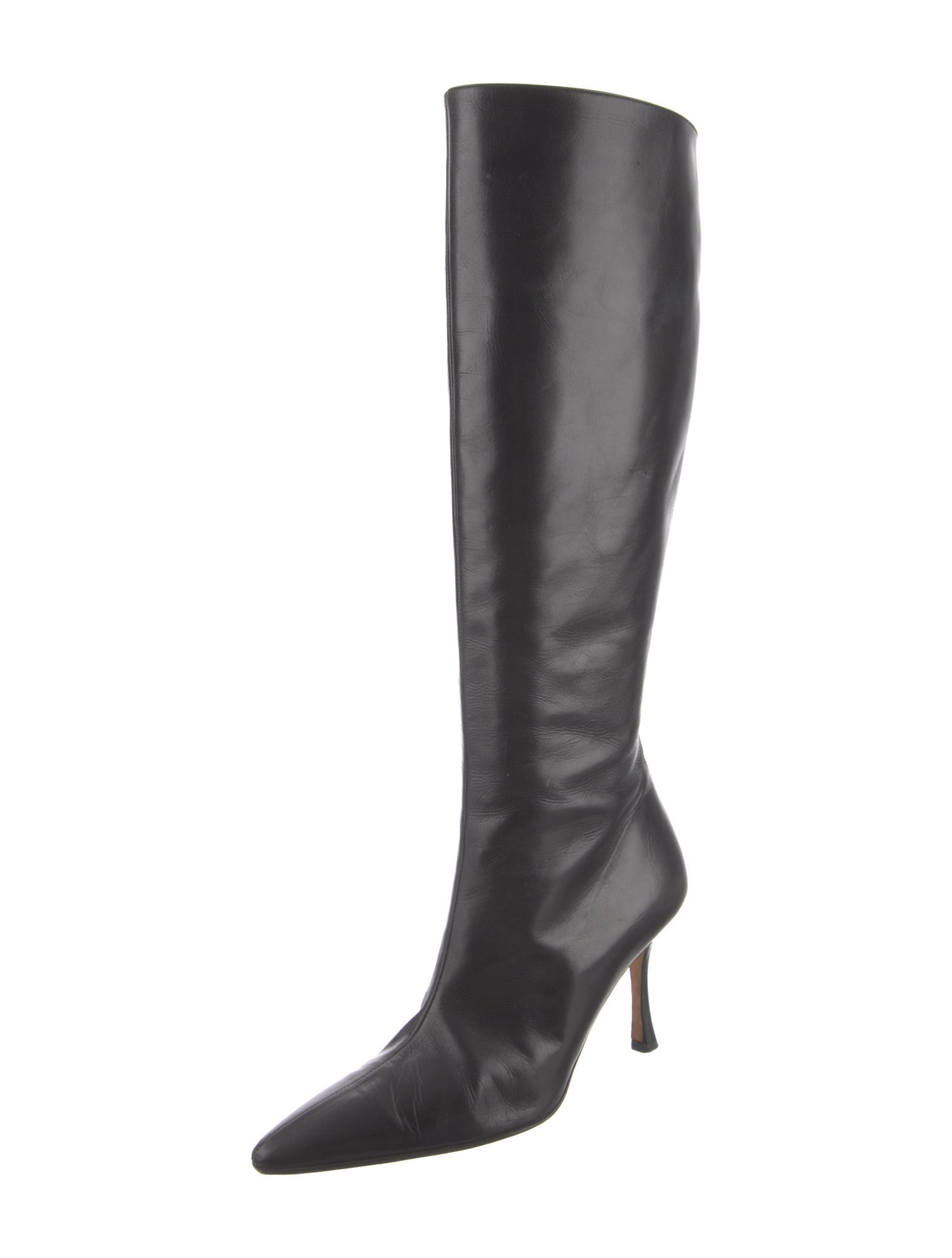 Manolo Blahnik Leather Boots
