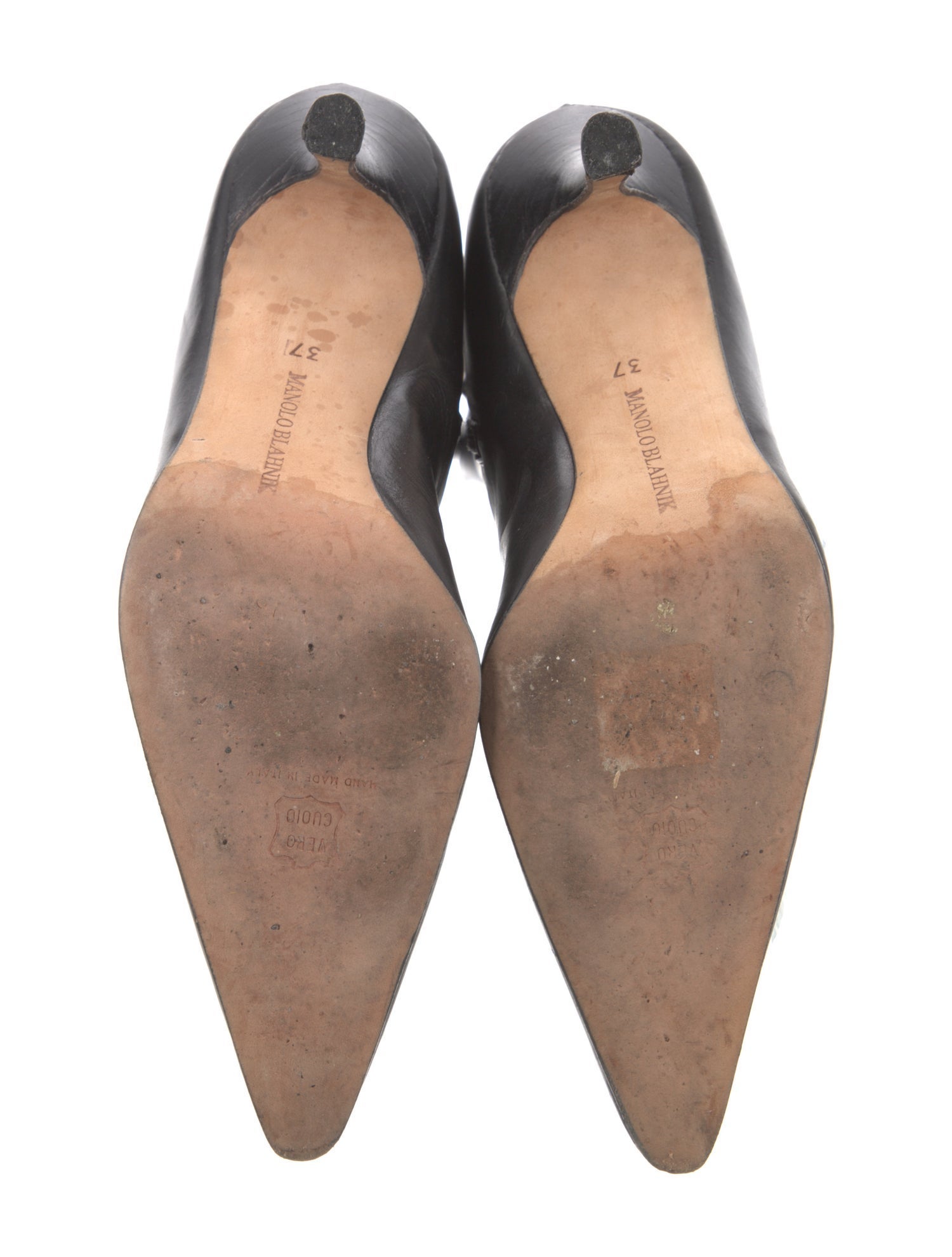 Manolo Blahnik Leather Boots