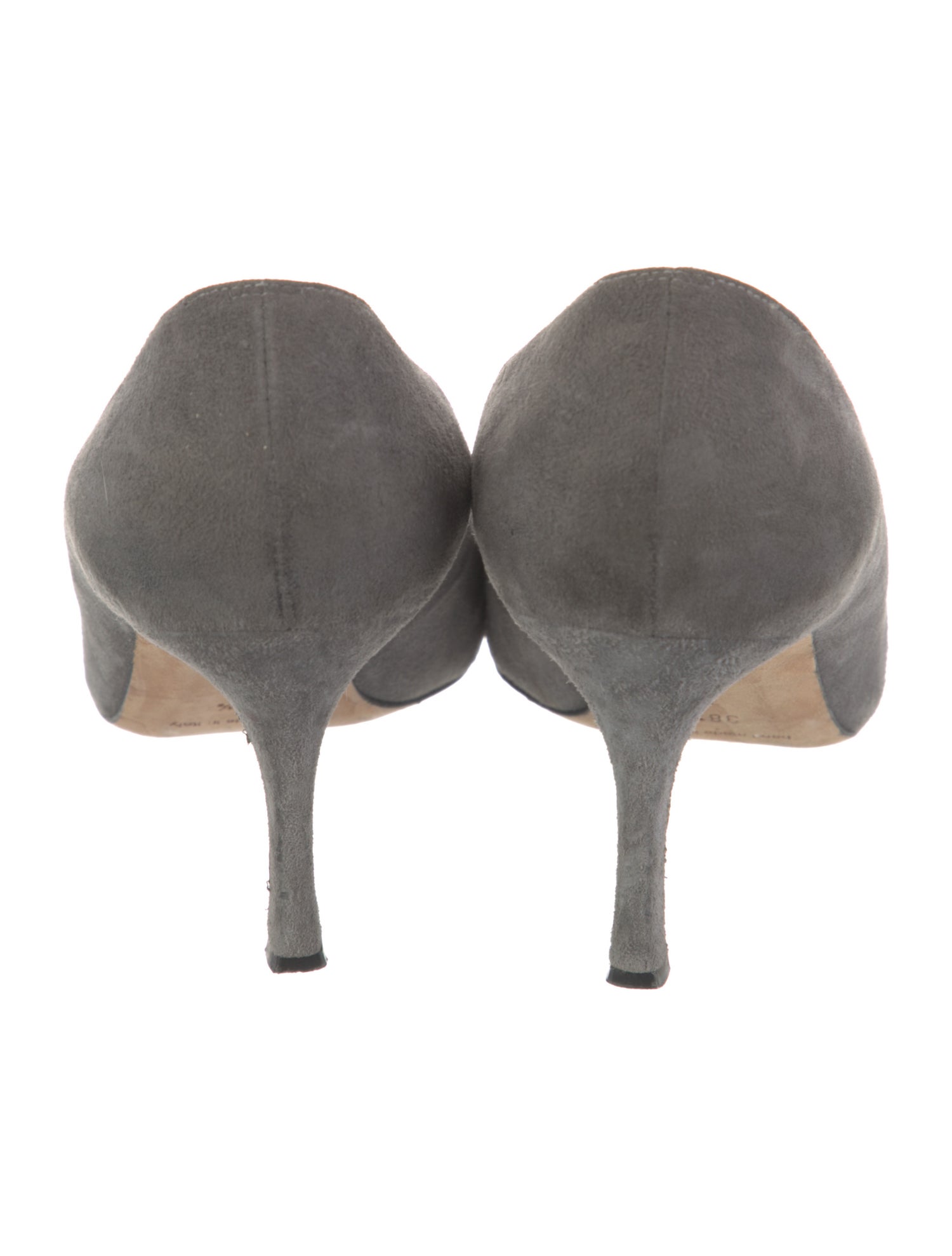 Manolo Blahnik Suede Pumps
