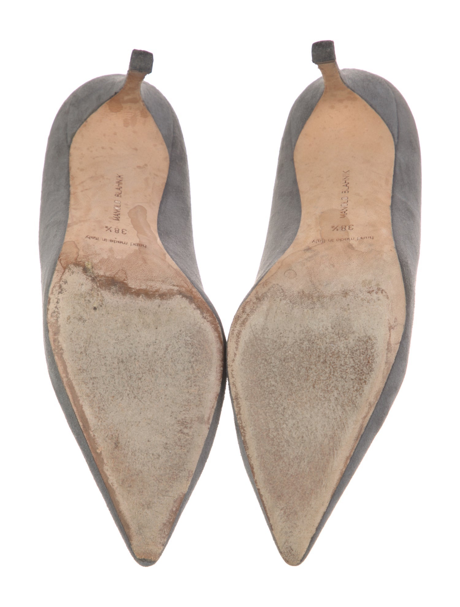 Manolo Blahnik Suede Pumps