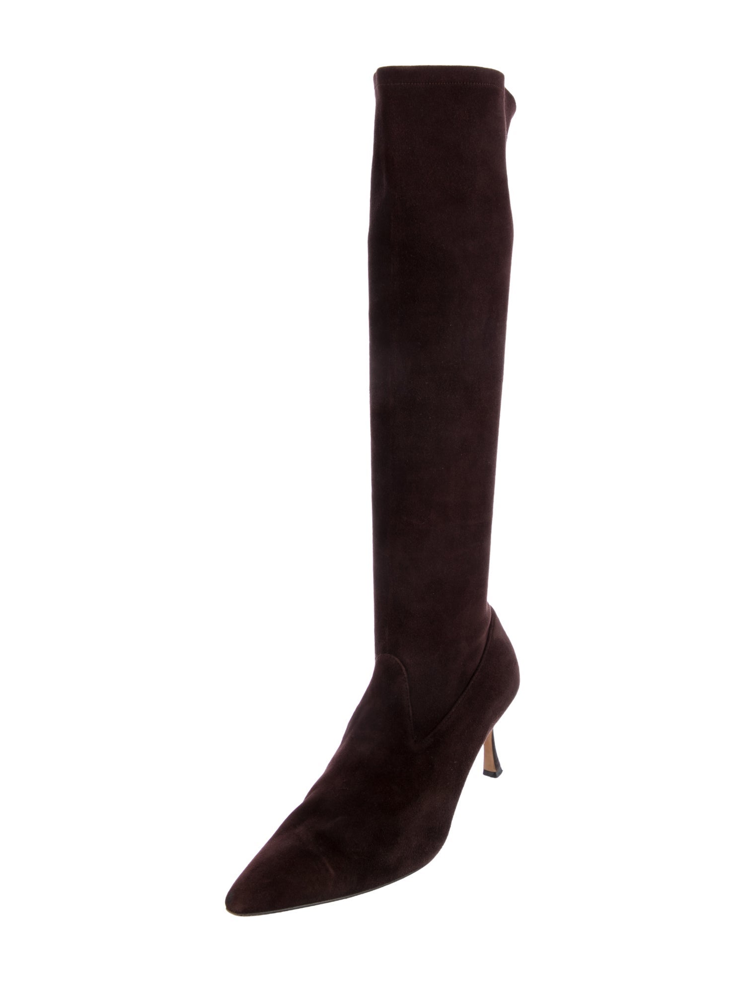 Manolo Blahnik Suede Boots