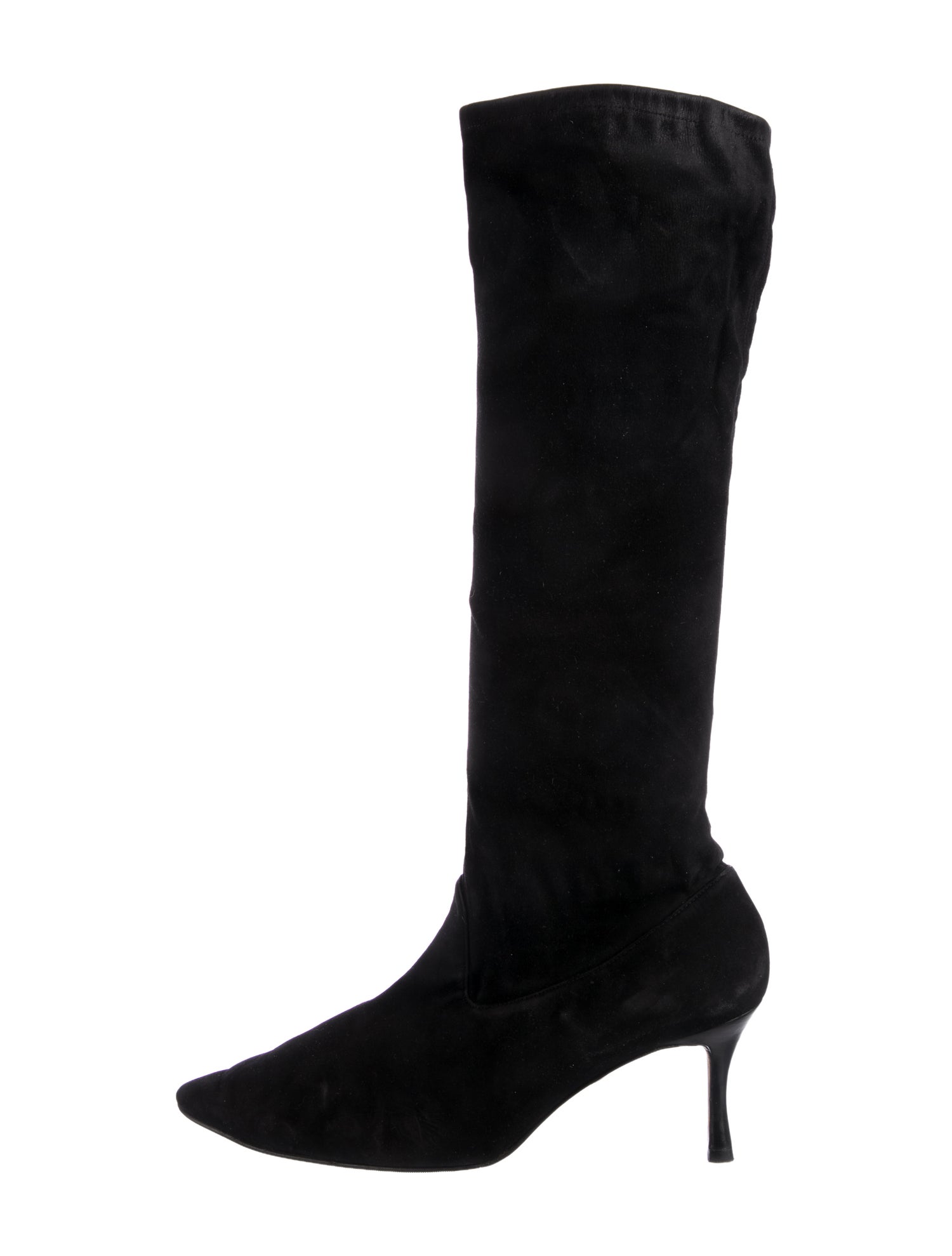 Manolo Blahnik Suede Boots