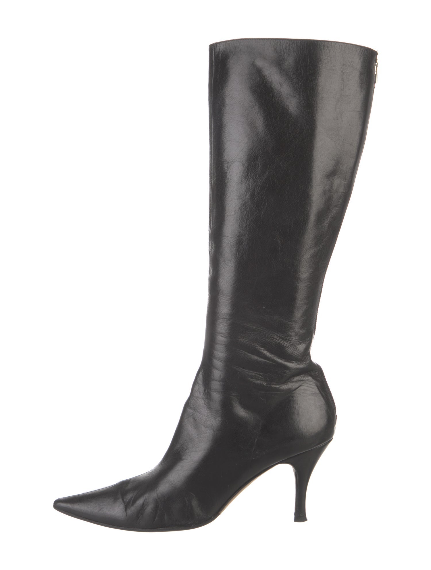Manolo Blahnik Leather Boots