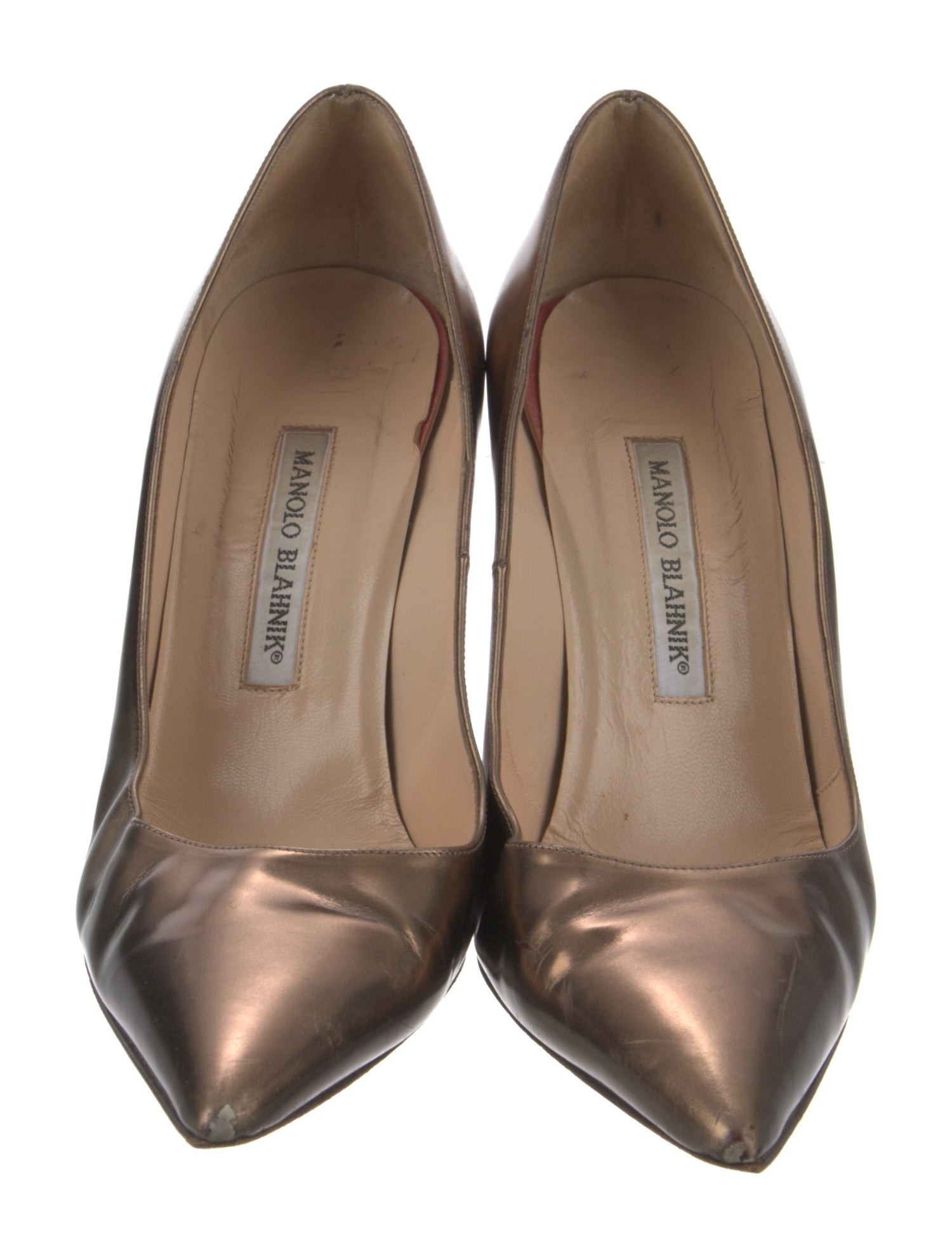 Manolo Blahnik Patent Leather Pumps