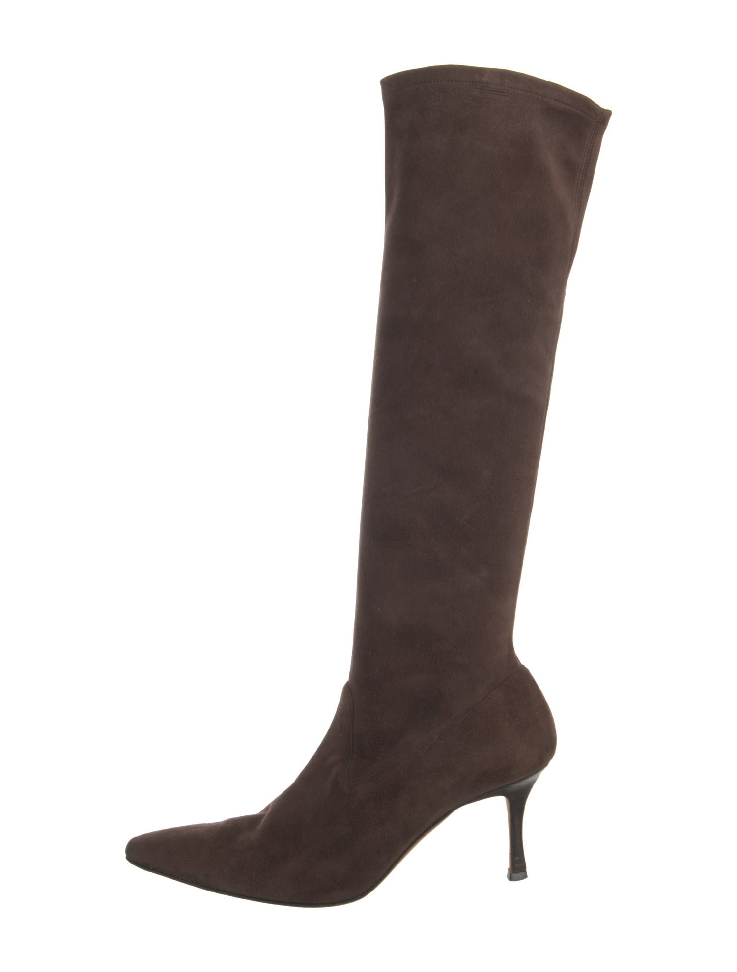 Manolo Blahnik Suede Boots