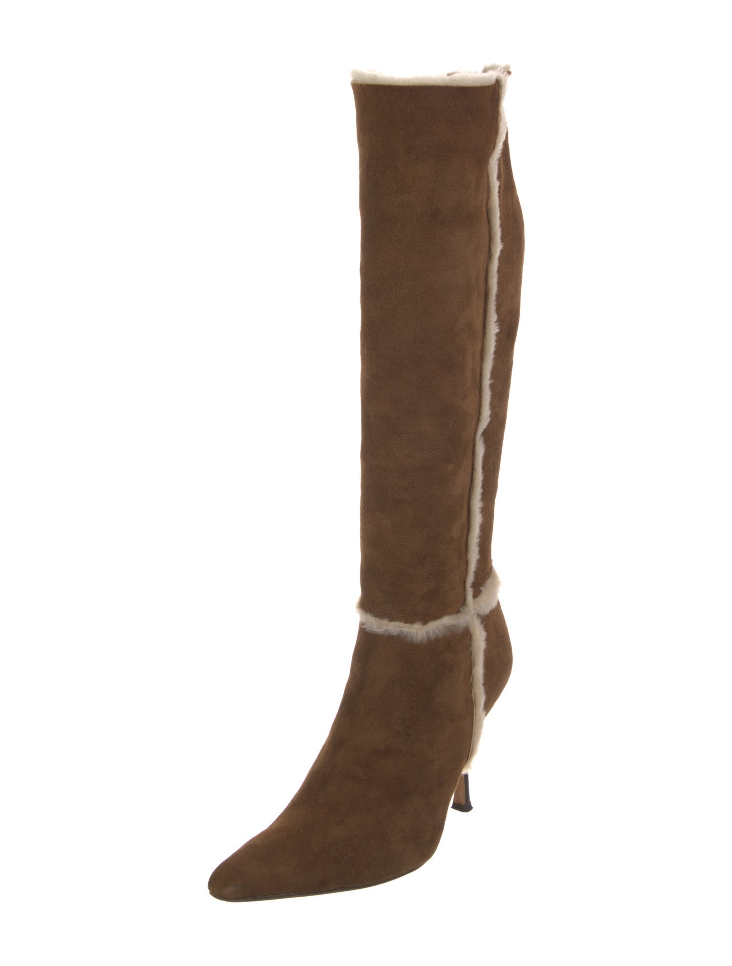 Manolo Blahnik Suede Boots