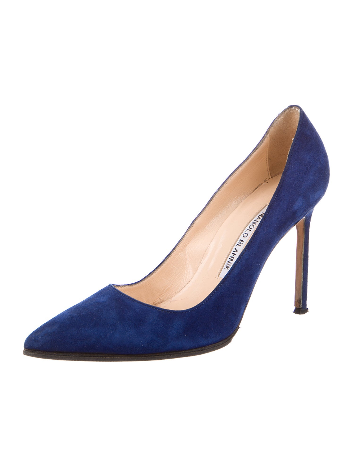 Manolo Blahnik Suede Pumps