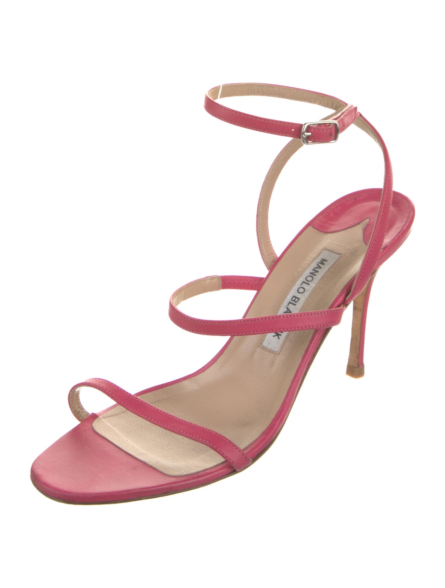 Manolo Blahnik Leather Sandals