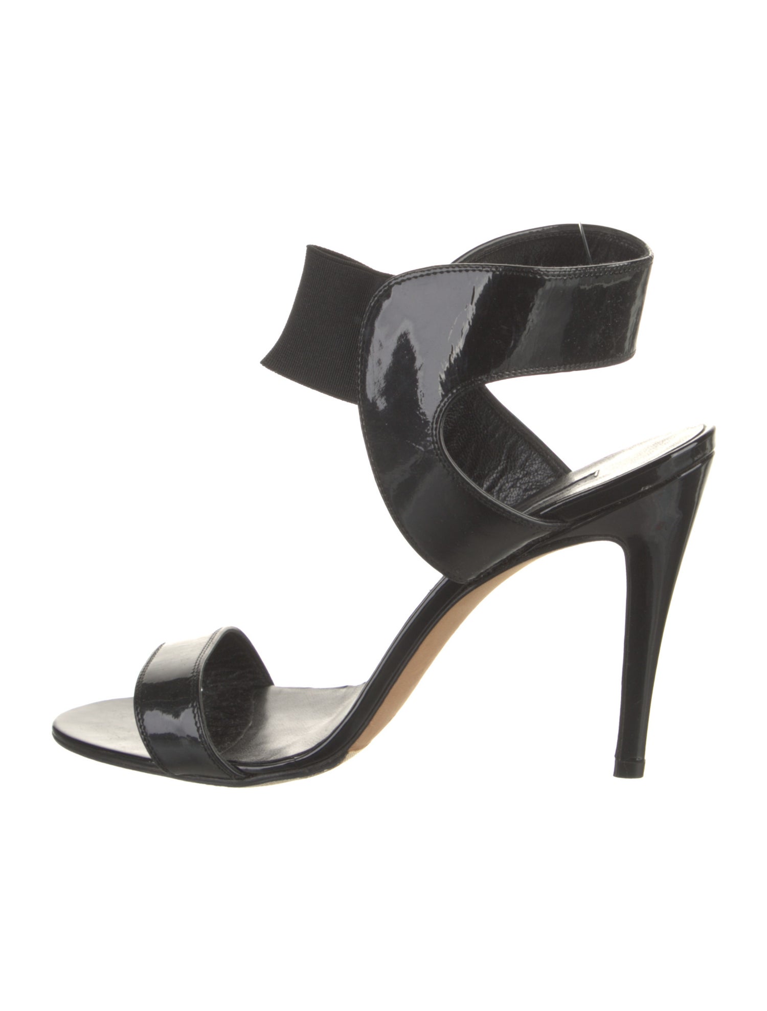 Manolo Blahnik Patent Leather Sandals