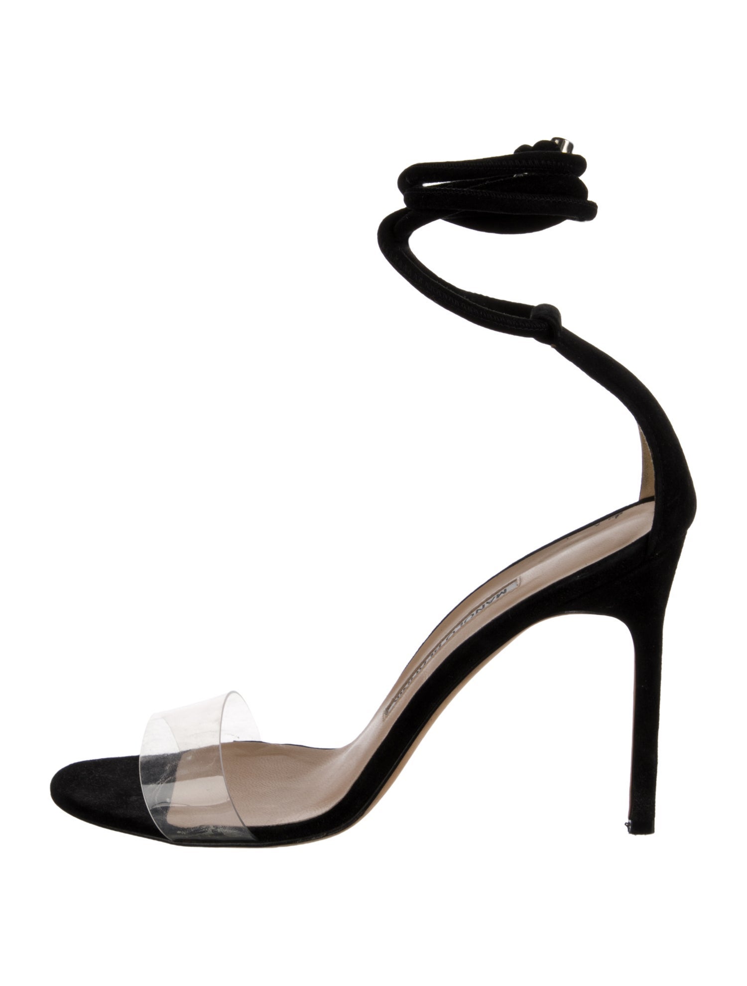 Manolo Blahnik Suede Sandals