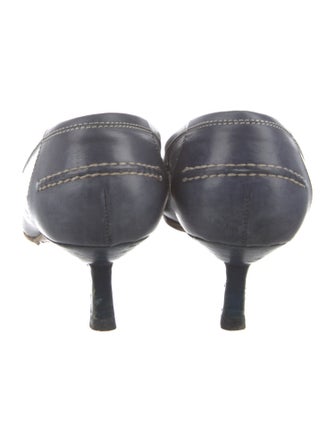 Manolo Blahnik Leather Pumps