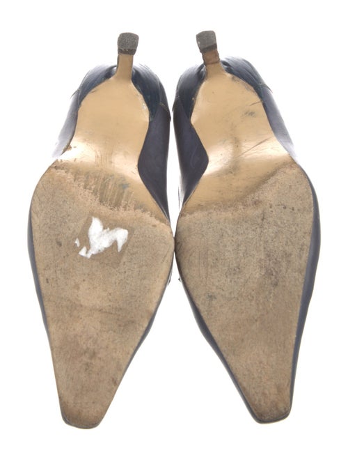 Manolo Blahnik Leather Pumps