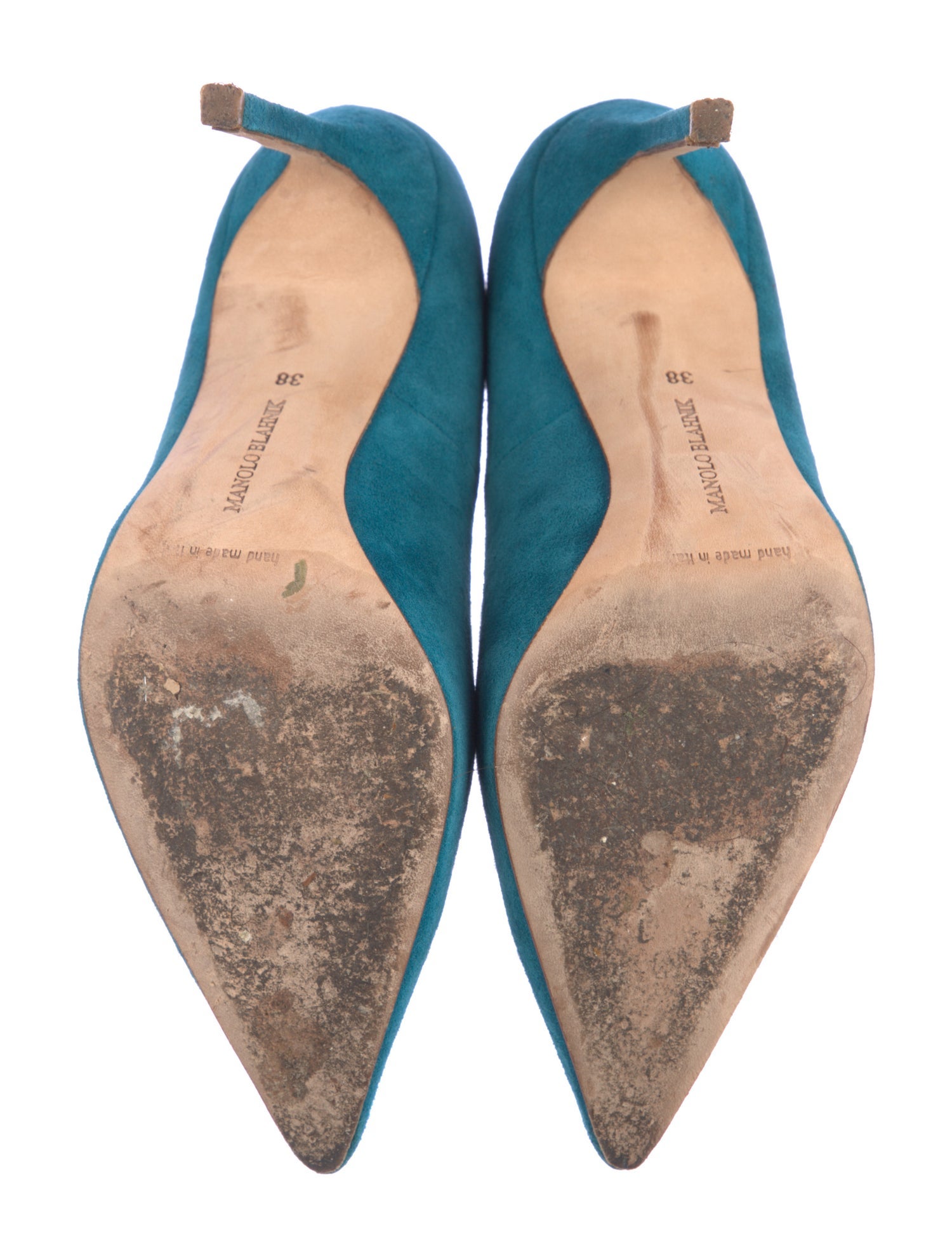 Manolo Blahnik Suede Pumps