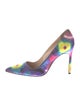 Manolo Blahnik Floral Print Pumps