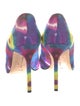 Manolo Blahnik Floral Print Pumps